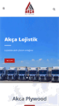 Mobile Screenshot of akcakontrplak.com